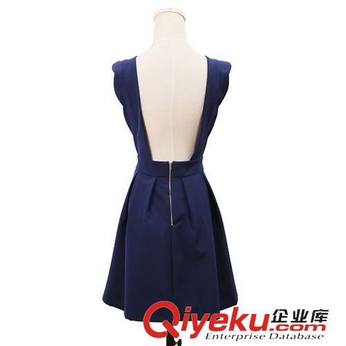 2015年3月新品 2015夏季新款女連衣裙 韓國東大門背帶女雪紡連衣裙 女裙廠家批發原始圖片2