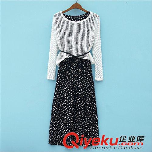 套裝 夏季新款女裙套裝韓國東大門款時尚休閑顯瘦長款連衣裙套裝兩件套原始圖片2
