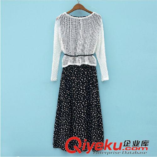 套裝 夏季新款女裙套裝韓國東大門款時尚休閑顯瘦長款連衣裙套裝兩件套原始圖片3