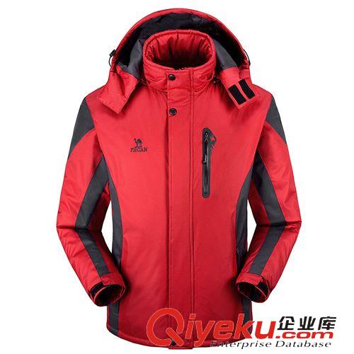 戶外沖鋒衣 秋冬沖鋒衣棉衣 男 防風(fēng)情侶款戶外大碼防寒棉襖加絨加厚棉衣外套原始圖片3