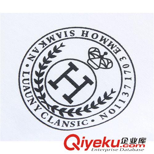 t恤 新款品牌男式短袖t恤 全棉修身男式t恤 韓版夏季撞色v領(lǐng)男士t恤潮原始圖片3