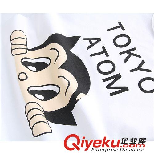 t恤 新款夏季男裝尾貨 阿童木t恤 男士短袖印花t恤時(shí)尚圓領(lǐng)半袖tshirt原始圖片3
