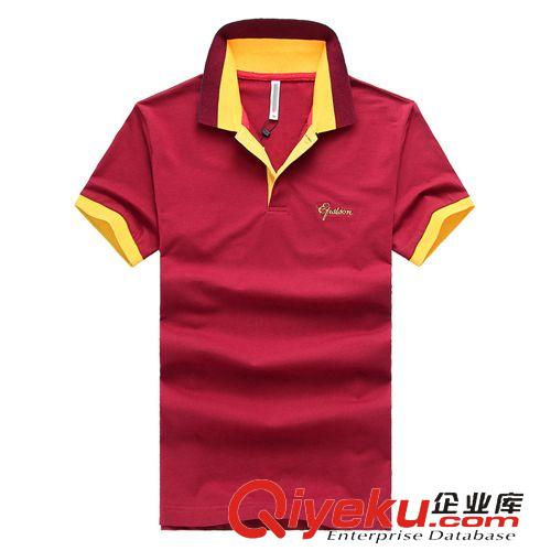 t恤 新款男式t恤翻領(lǐng) 品牌男式短袖polo衫 商務(wù)休閑純棉男士短袖t恤潮