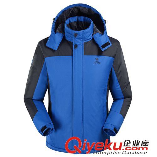 秋冬上衣 秋冬廠服工作服 防風加厚加絨棉衣外套情侶款團體制服加棉勞保服原始圖片2