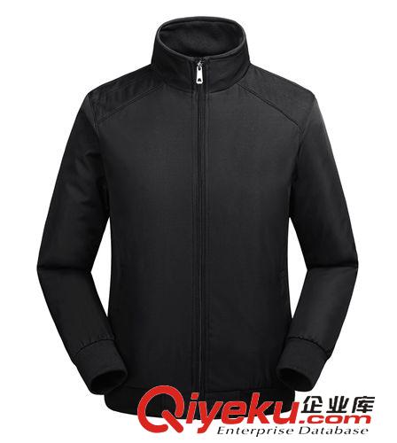 秋冬上衣 男式夾克2015春裝新款 立領(lǐng)商務休閑男士純色夾克 石獅男薄外套潮原始圖片3