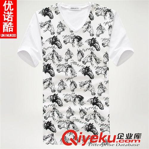 上裝專區(qū) 男士 短袖青少年純棉夏季新款潮牌學(xué)生圓領(lǐng)修身T恤日韓半袖T272
