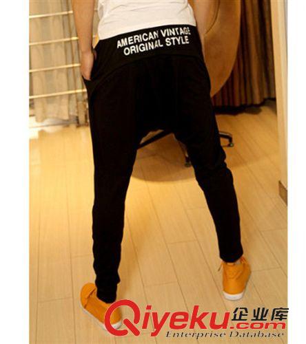 下裝專區(qū) 2015春季新品男士休閑褲哈倫褲鉛筆褲/小腳收口長褲潮W319/24.5