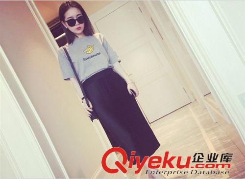 5月25號(hào)新款 夏裝新款韓國(guó)可愛西瓜草莓香蕉水果 女式大碼寬松女裝短袖T恤