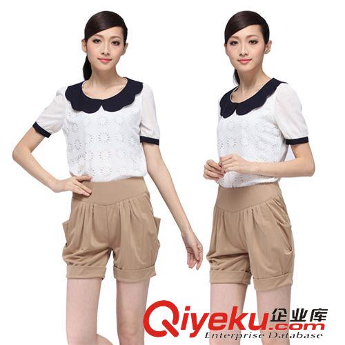 2015.5.7新款 2015新品夏季休閑 哈倫短褲 大碼女褲原始圖片3