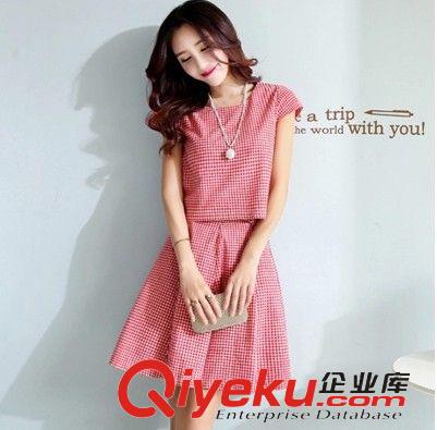 2015.5.17新款 2015新款飛飛袖時(shí)尚短裙連衣裙（送項(xiàng)鏈）