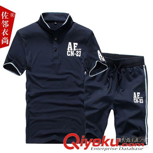 夏季運(yùn)動(dòng)套裝 2015新款t恤 男短袖運(yùn)動(dòng)套裝女短袖運(yùn)動(dòng)情侶短袖套裝休閑T恤女