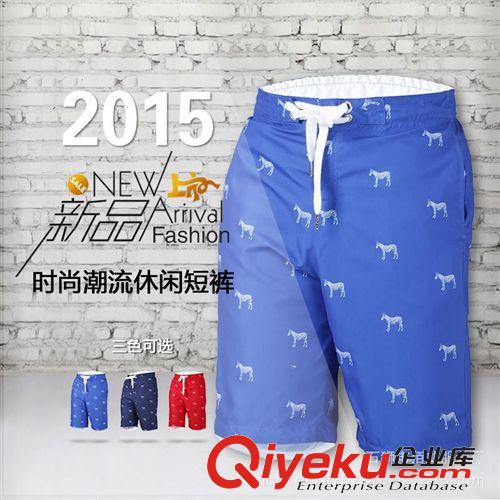 中褲 2015新款純棉男式休閑褲戶外休閑運動褲男休閑褲五分中褲廠家批發(fā)