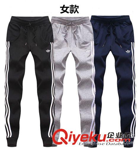 運動休閑長褲 2015新品衛褲薄款男士休閑長褲運動情侶褲小直筒運動衛褲男裝褲原始圖片3