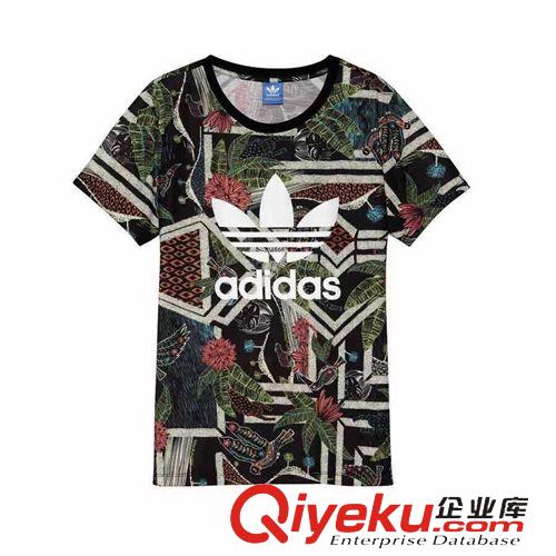      六月新款  夏季新款三葉草短袖T恤短褲時尚運動休閑套裝一件代發原始圖片3