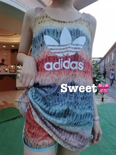    T恤/背心/打底 2015夏季新款花色水果粉彩運動三葉草休閑無袖工字背心短褲套裝女原始圖片2