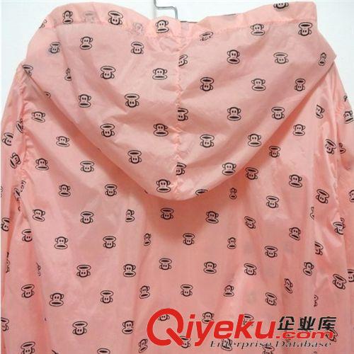     防曬服 夏季新款女裝大嘴可愛猴多色連帽防曬衣服糖果色防紫外線休閑外套