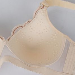 無痕文胸 哺乳文胸防下垂 聚攏內(nèi)衣精致刺繡 孕婦內(nèi)衣無鋼圈原始圖片3