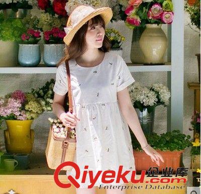 連衣裙 連衣裙雪紡長裙2015夏裝新款韓版修身碎花波西米亞沙灘裙子