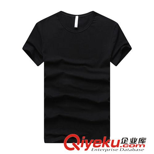 T恤 廠家批發(fā)2015夏季男裝新品 潮流百搭透氣純棉男式圓領(lǐng)短袖休閑t恤原始圖片3