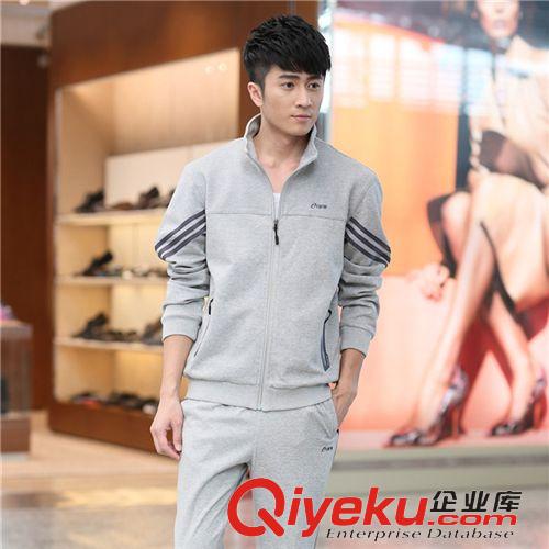 男款運(yùn)動(dòng)套裝 2015新品運(yùn)動(dòng)套裝直銷(xiāo) 男運(yùn)動(dòng)套裝 潮流圓領(lǐng)長(zhǎng)袖  男士運(yùn)動(dòng)套裝