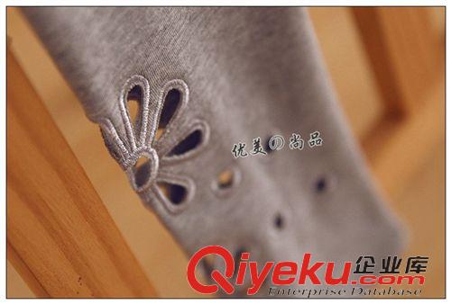 ◤所有商品◥ 韓國(guó)女士女裝韓版九分褲修身顯瘦腳口鏤空刺繡激光花朵打底褲 女