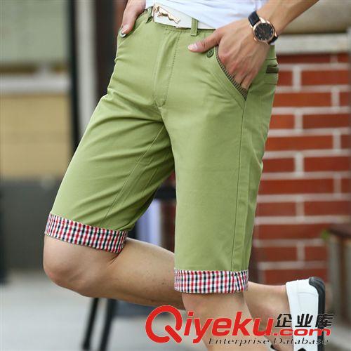 休閑褲 2015夏季新款男裝彈力修身男褲子 時尚都市男式純棉休閑褲批發(fā)原始圖片3