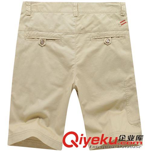休閑褲 2015新款夏季男裝新款純棉男士短褲 時(shí)尚男式休閑褲潮褲廠家批發(fā)原始圖片3