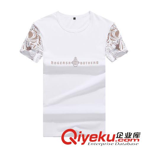 未分類 2015夏季新款純棉時(shí)尚男式t恤 廠家直銷男裝男士短袖T恤原始圖片2