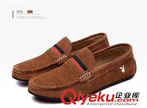 花花公子休閑皮鞋專區(qū) 花花公子男鞋2015新款駕車鞋樂福鞋 潮鞋一腳蹬休閑鞋透氣鞋子男