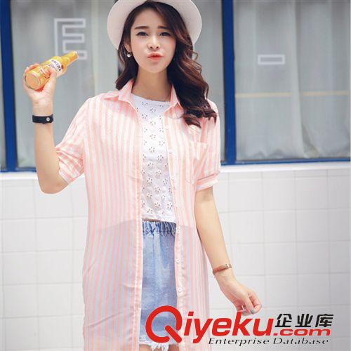 襯衫 2015夏季女裝新款短袖t恤 韓版白色短袖上衣修身打底衫
