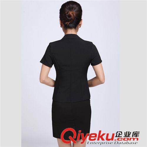 職業(yè)裝 2015夏季新款女裝職業(yè)裝兩件套韓版時尚g(shù)d顯瘦OL女工作服批發(fā)