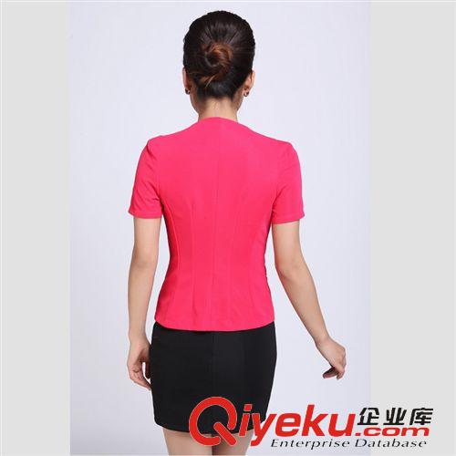 職業(yè)裝 2015夏季新款女裝職業(yè)裝兩件套韓版時(shí)尚g(shù)d顯瘦OL女工作服批發(fā)