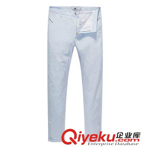 下裝/褲子 男式休閑褲直筒修身長褲男純棉中腰男士春夏新款熱銷休閑褲男批發原始圖片2