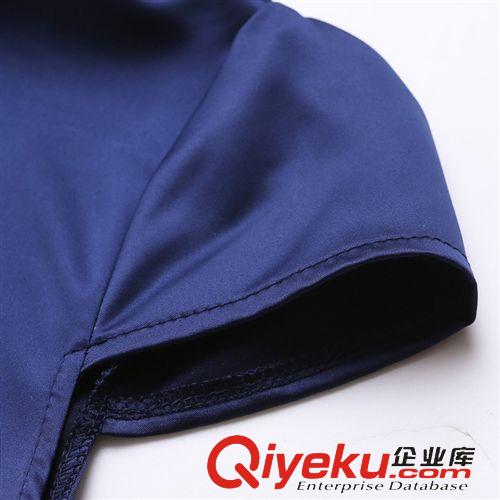 胖MM衣櫥 韓國(guó)東大門大碼胖MM顯瘦新品大擺長(zhǎng)裙 拼接收腰修身真絲連衣裙