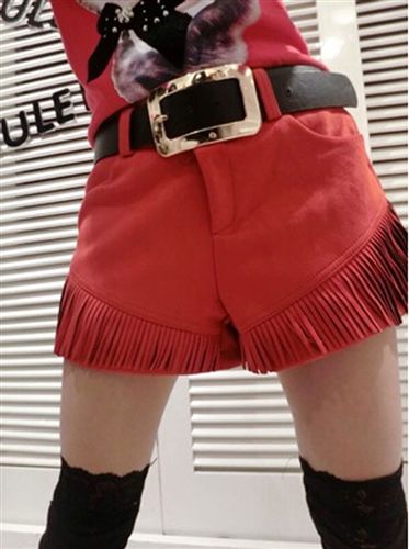 下裝 歐美風健身復古運動休閑包臀彈力修身運動短褲熱褲 沙灘褲 批發