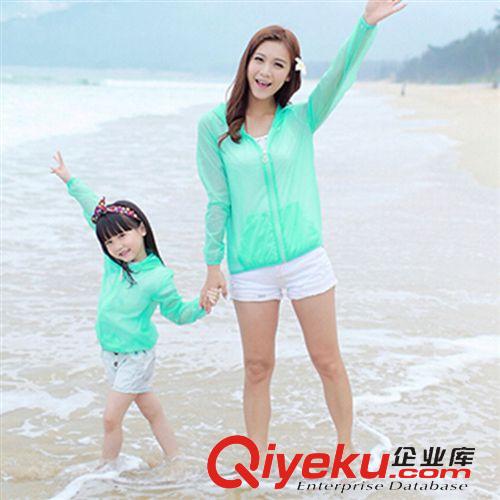 六.一時(shí)代新款 韓版2015春夏新款親子裝 時(shí)尚長袖 甜美防曬衣 外套原始圖片3
