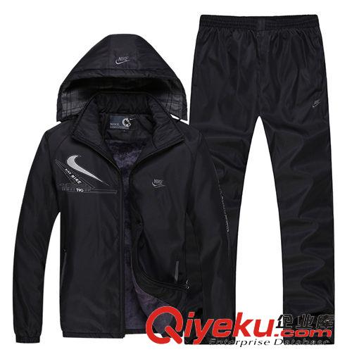 運(yùn)動(dòng)棉衣 2014冬新款運(yùn)動(dòng)服套裝男 冬季加厚保暖中老年休閑衛(wèi)衣外套561