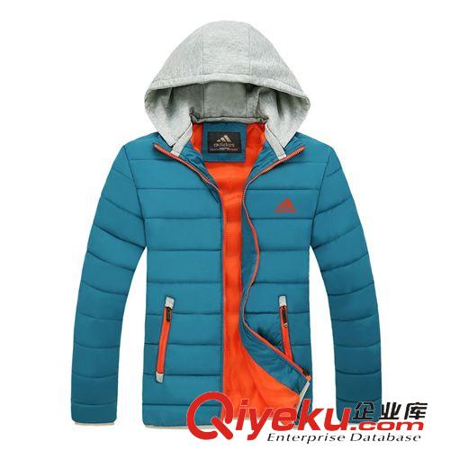 運動棉衣 2014  棉衣男裝新款秋冬加厚短款運動男士外套棉服批發(fā) A886#原始圖片3