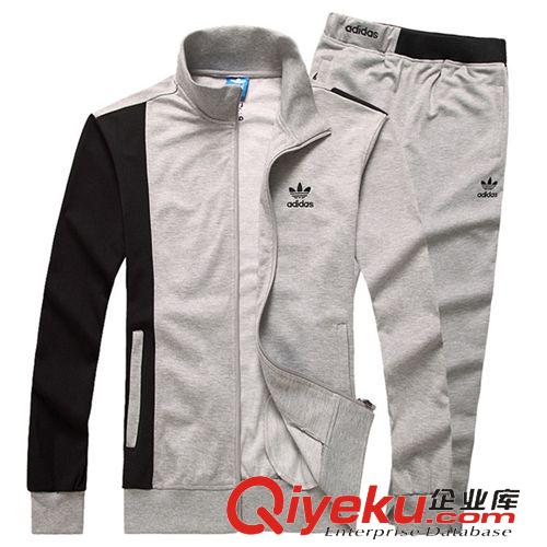 運(yùn)動套裝 批發(fā) 新款 復(fù)合面料 運(yùn)動服套裝 運(yùn)動休閑套裝 男款 1899#