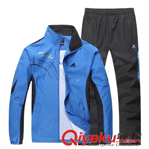 運(yùn)動套裝 批發(fā) 新款 復(fù)合面料 運(yùn)動服套裝 運(yùn)動休閑套裝 男款 1899#原始圖片2
