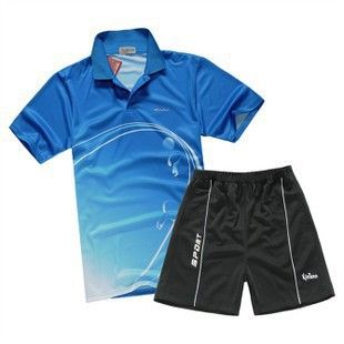 球衣球褲 批發香港勁浪排球服套裝 男款運動訓練服 網店一件代發 537