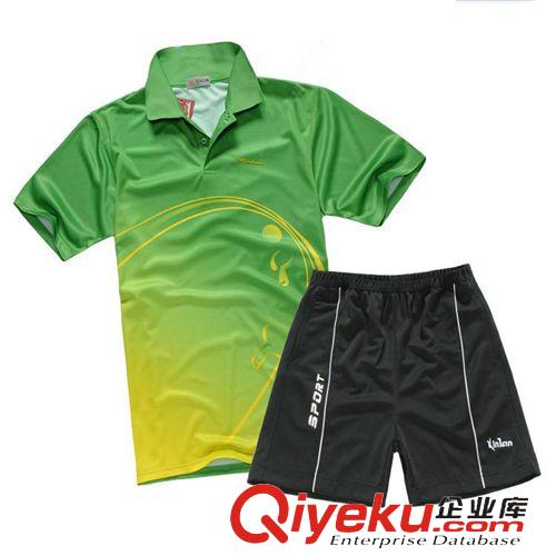 球衣球褲 批發香港勁浪乒乓球球服套裝 男款運動訓練服 網店一件代發 2047原始圖片3