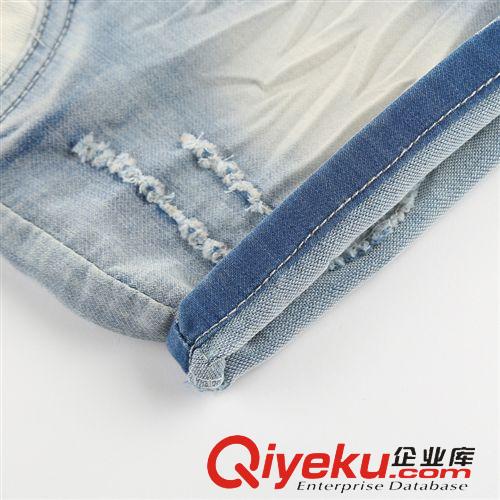 2015夏季新品sf 【新品快訂】中大男童雙排扣童褲 6-12歲韓版卡通牛仔短童褲直銷