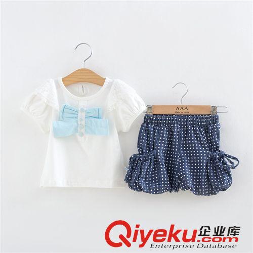 女童 2015 春裝新品 韓版兒童套裝  裙套裝  0120