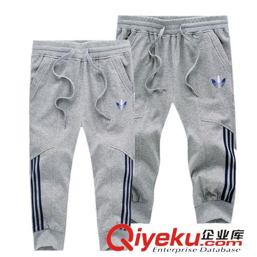 短褲  七分褲 夏季運動女裝 寬松大碼七分褲學生籃球中褲情侶薄款哈倫褲衛褲男