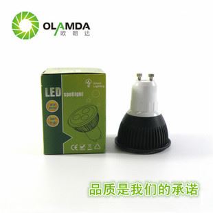 LED射燈 COB射燈 歐朗達LED射燈4W GU10射燈 可調光led柜臺燈 質保3年原始圖片3