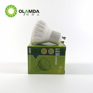 LED射燈 LED陶瓷射燈3W GU10燈杯 高亮3瓦led燈杯 可調(diào)光 質(zhì)保3年