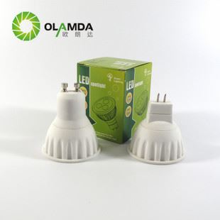 LED射燈 陶瓷LED射燈4W mr16射燈 輸入電壓12V 歐朗達 可調光LED珠寶燈原始圖片3
