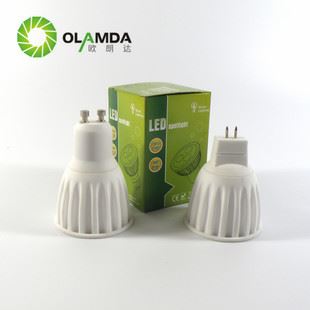 LED射燈 陶瓷LED射燈6W mr16射燈 輸入電壓12V 服裝店射燈4瓦 柜臺燈原始圖片3