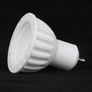 LED陶瓷外殼 【廠家直銷】3W4W GU1O射燈外殼套件 LED陶瓷套件 95瓷射燈
